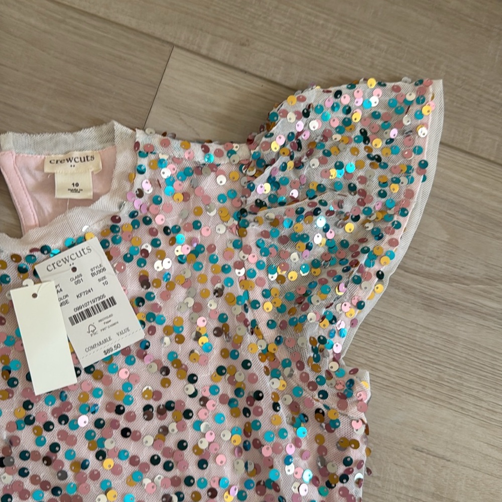 J. Crew Girls' sequin dress